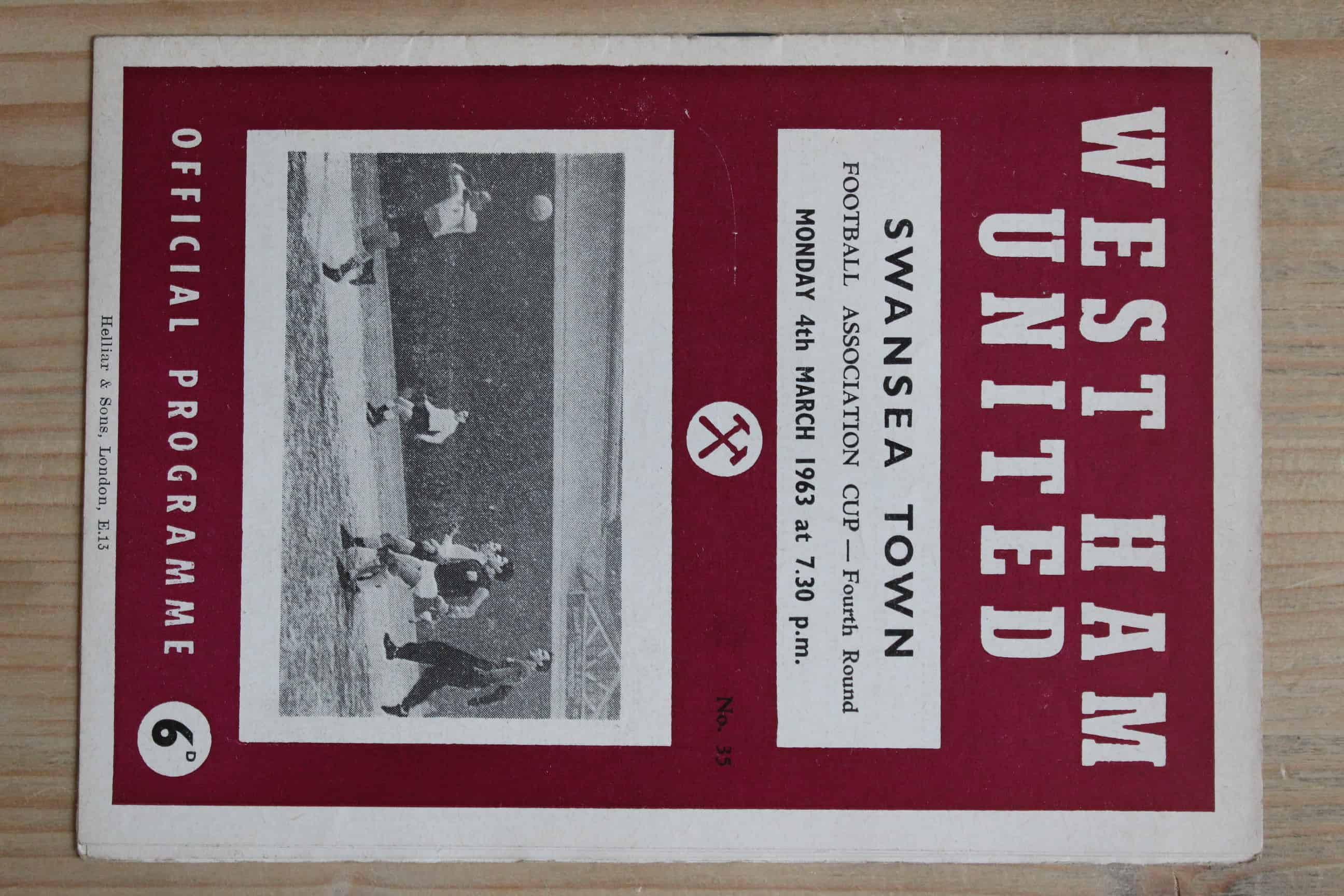 West Ham United FC v Swansea Town